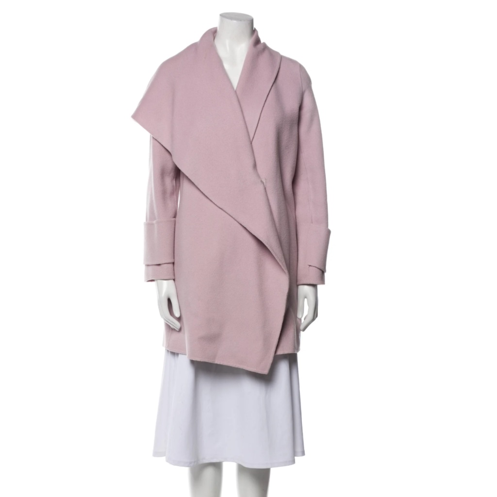 Vince Coat Pink/Purple Midlength